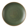 Churchill Stonecast Sorrel Green Coupe Plates 165mm (Pack of 12) - HX004 Plates Churchill Super Vitrified