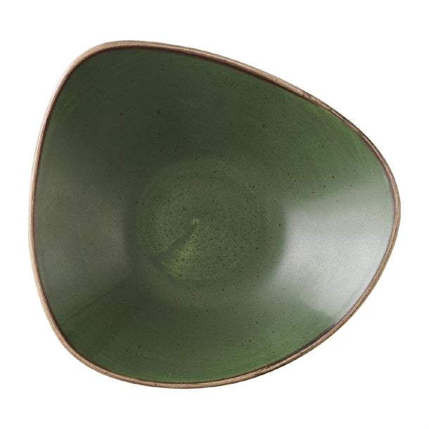 Churchill Stonecast Sorrel Green Lotus Bowls 228mm (Pack of 12) - HX008 Bowls Churchill Super Vitrified