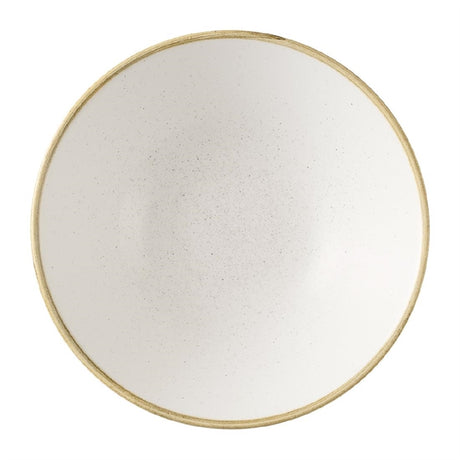 Churchill Stonecast Barley White Deep Coupe Bowls 205mm (Pack of 6) - HX016 Bowls Churchill Super Vitrified