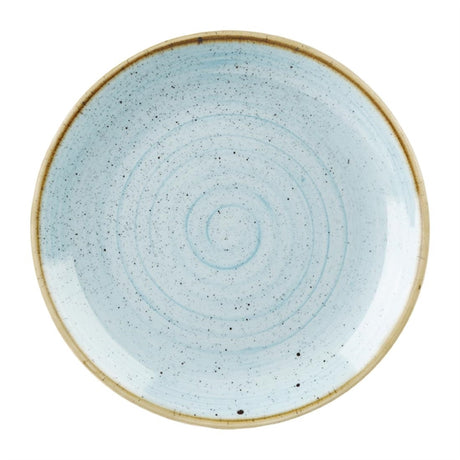 Churchill Stonecast Duck Egg Coupe Plates 228mm (Pack of 12) - HX019 Plates Churchill Super Vitrified