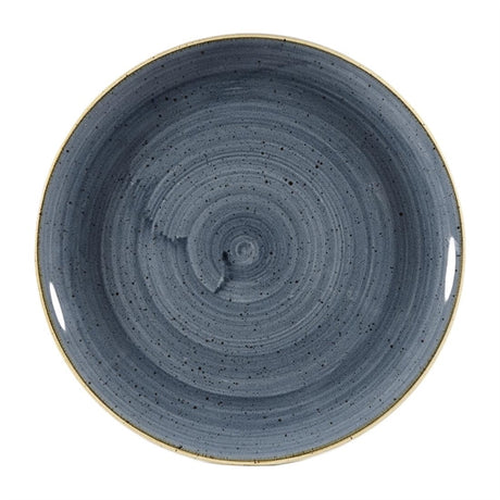 Churchill Stonecast Blueberry Coupe Plates 228mm (Pack of 12) - HX027 Plates Churchill Super Vitrified