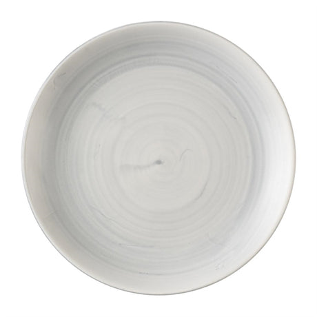 Churchill Stonecast Canvas Grey Evolve Coupe Plates 165mm (Pack of 12) - HX060 Plates Churchill Super Vitrified