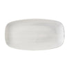 Churchill Stonecast Canvas Grey Chefs Oblong Plates 330 x 117mm (Pack of 6) - HX071 Plates Churchill Super Vitrified