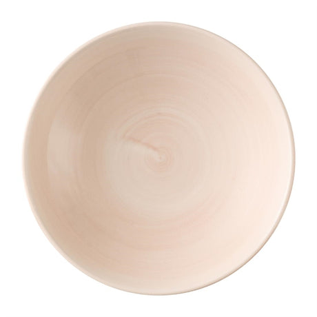 Churchill Stonecast Canvas Coral Evolve Coupe Plates 165mm (Pack of 12) - HX076 Plates Churchill Super Vitrified