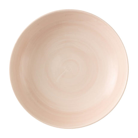 Churchill Stonecast Canvas Coral Evolve Coupe Bowls 247mm (Pack of 12) - HX077 Bowls Churchill Super Vitrified