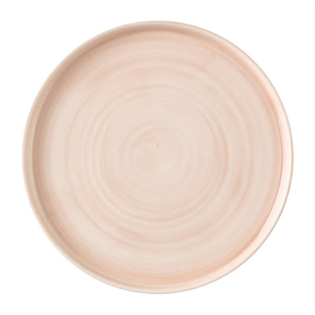Churchill Stonecast Canvas Coral Walled Plates 280mm (Pack of 6) - HX079 Plates Churchill Super Vitrified