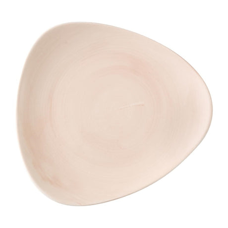 Churchill Stonecast Canvas Coral Lotus Plates 254mm (Pack of 12) - HX083 Plates Churchill Super Vitrified