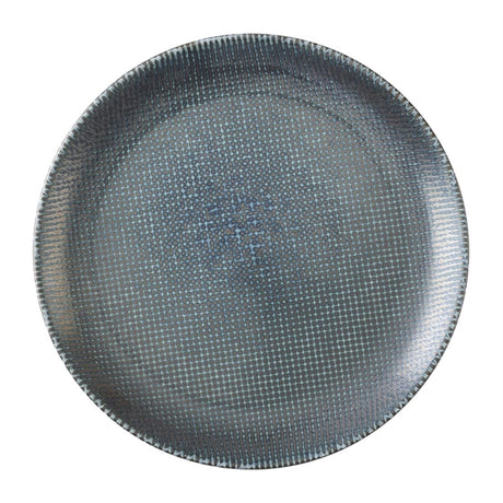 Churchill Studio Prints Astro Metallic Blue Evolve Coupe Plates 285mm (Pack of 12) - HX089 Plates Churchill Super Vitrified