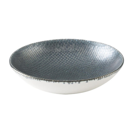 Churchill Studio Prints Astro Metallic Blue Evolve Coupe Bowls 247mm (Pack of 12) - HX093 Bowls Churchill Super Vitrified