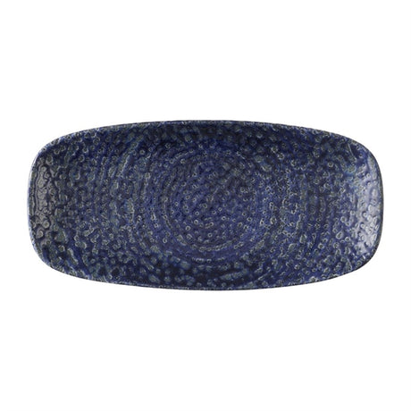 Churchill Studio Prints Homespun Chroma Twilight Chefs Oblong Plates 255 x 127mm (Pack of 12) - HX114 Plates Churchill Super Vitrified