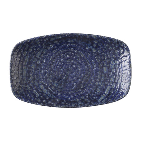 Churchill Studio Prints Homespun Chroma Twilight Oblong Chefs Plates 180 x 105mm (Pack of 12) - HX115 Plates Churchill Super Vitrified