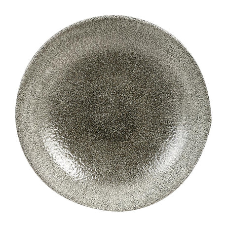 Churchill Studio Prints Raku Quartz Black Evolve Deep Coupe Bowls 178mm (Pack of 6) - HX125 Bowls Churchill Super Vitrified