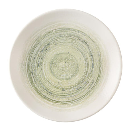 Churchill Elements Fern Evolve Coupe Plates 165mm (Pack of 12) - HX140 Plates Churchill Super Vitrified