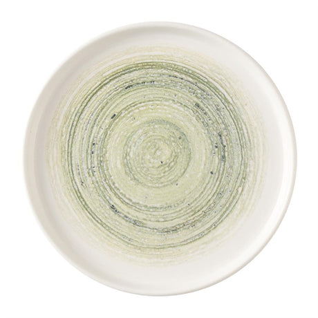 Churchill Elements Fern Walled Plates 210mm (Pack of 6) - HX144 Plates Churchill Super Vitrified