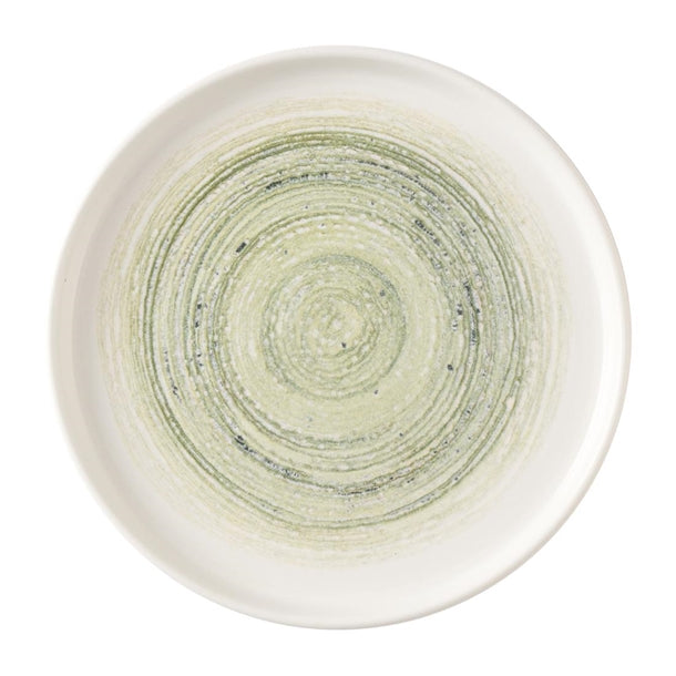 Churchill Elements Fern Walled Plates 210mm (Pack of 6) - HX144 Plates Churchill Super Vitrified