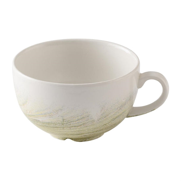 Churchill Elements Fern Cappuccino Cup 355ml (Pack of 12) - HX148 Cups and Mugs Churchill Super Vitrified