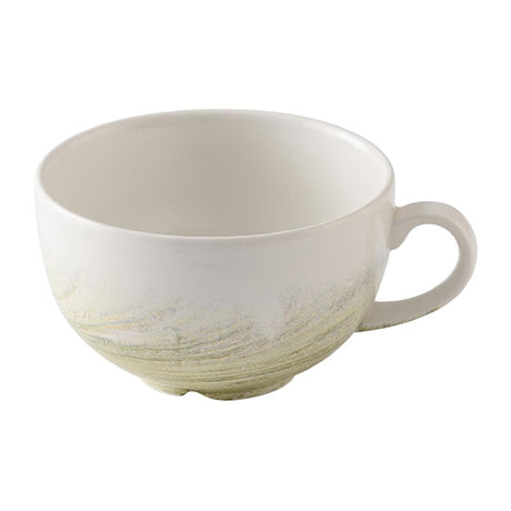 Churchill Elements Fern Cappuccino Cup 355ml (Pack of 12) - HX148 Cups and Mugs Churchill Super Vitrified