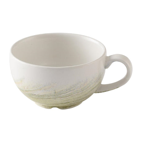 Churchill Elements Fern Cappuccino Cup 236ml (Pack of 12) - HX149 Cups and Mugs Churchill Super Vitrified
