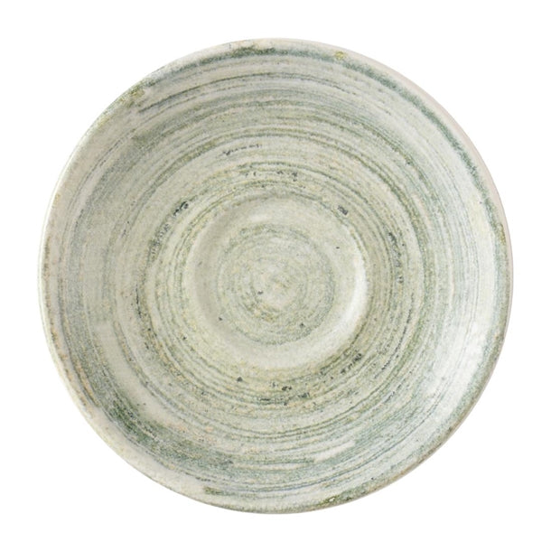 Churchill Elements Fern Espresso Saucer 115mm (Pack of 12) - HX152 Churchill Super Vitrified Churchill Super Vitrified   