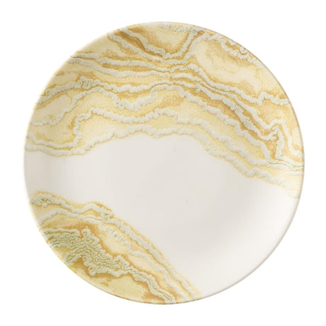 Churchill Tide Gold Evolve Coupe Plates 260mm (Pack of 12) - HX163 Plates Churchill Super Vitrified