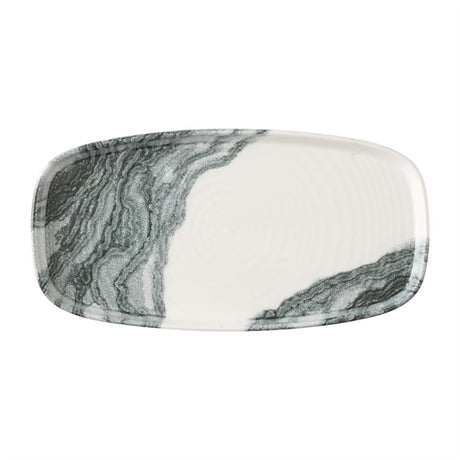 Churchill Tide Black Oblong Chefs Plates 305 x 178mm (Pack of 6) - HX188 Plates Churchill Super Vitrified