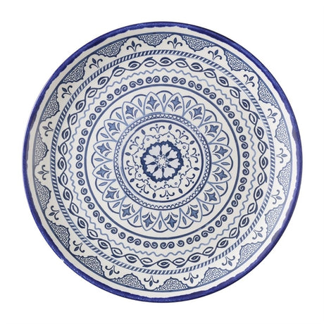 Dudson Harvest Moresque Coupe Plates Blue 285mm (Pack of 12) - HX221 Plates Dudson