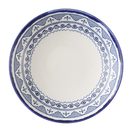 Dudson Harvest Moresque Coupe Bowls Blue 247mm (Pack of 12) - HX225 Bowls Dudson