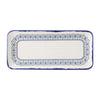 Dudson Harvest Moresque Rectangle Platters Blue 330x152mm (Pack of 6) - HX230 Dudson Crockery Dudson   