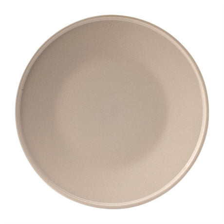 Utopia Core Plates Stone 250mm (Pack of 6) - HX322 Plates Utopia