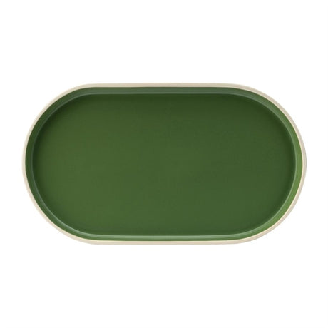 Utopia Forma Platters Forest Green 310x175mm (Pack of 6) - HX337 Utopia Crockery Utopia   