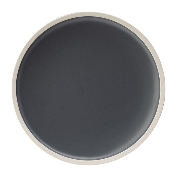 Utopia Forma Plates Charcoal 265mm (Pack of 6) - HX341 Plates Utopia