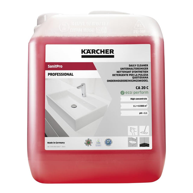 Karcher SanitPro Daily Cleaner CA 20 C eco!perform 5Ltr - HX437  Karcher   
