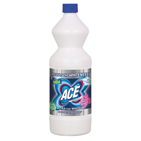 Ace Ultra for Whites Laundry Bleach 1Ltr - HX466  Ace   