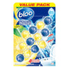 Bloo Power Active Clear Water Toilet Rim Block Lemon (Pack of 3) - HX469  Bloo   