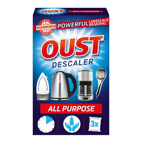 Oust All Purpose Descaler (Pack of 3 Sachets) - HX475  Oust   