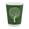 Vegware Green Tree Double Wall Hot Cups 8oz 79-Series (Pack of 500) - HX486 Disposable Cups Vegware   
