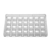 Pavoni Artisanal Oval Praline Mould 275x175mm - HX544  Pavoni   