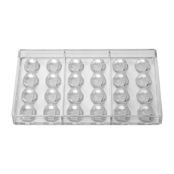 Pavoni Traditional 25x14mm Diamond Praline Mould 275x175mm - HX545  Pavoni   