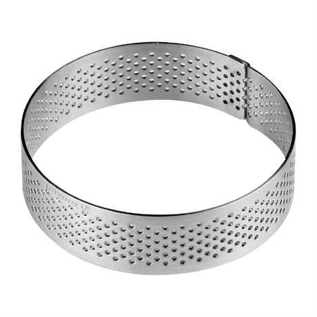 Pavoni Round Stainless Steel Mould 70x20mm - HX552  Pavoni   