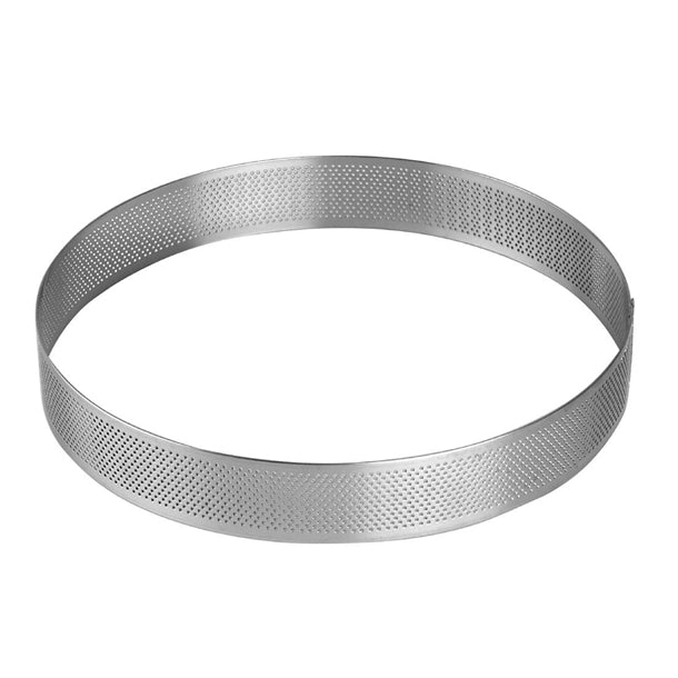 Pavoni Round Stainless Steel Mould 230x35mm - HX554  Pavoni   