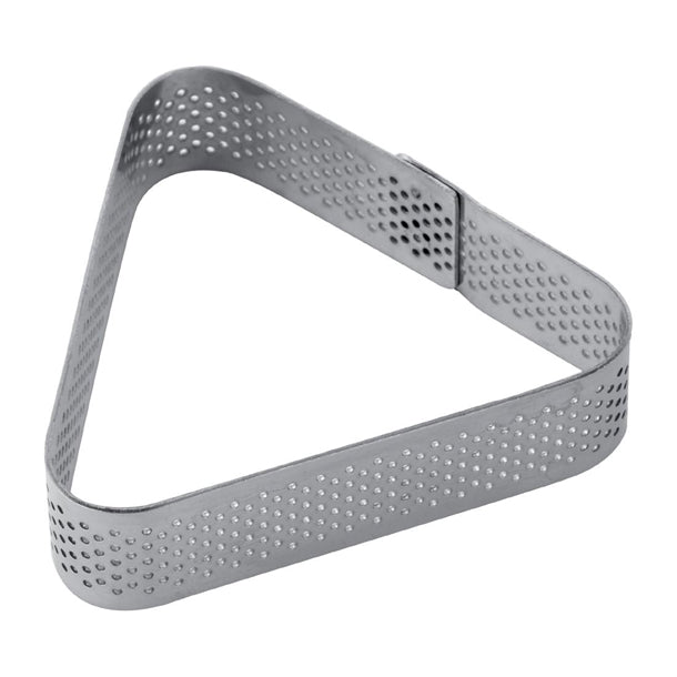 Pavoni Triangle Stainless Steel Mould 85x75x20mm - HX560  Pavoni   