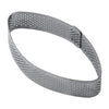 Pavoni Elliptic Stainless Steel Mould 100x55x20mm - HX563  Pavoni   