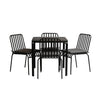 Tenby Outdoor Dining Set in Onyx (Pack of 2 Dining Sets) - HX564  Everyday   