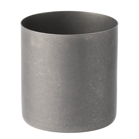 Utopia Vintage Steel Chip Cups 85mm (Pack of 12) - HX600  Utopia   