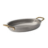 Utopia Vintage Steel Oval Dishes 245 x 175mm (Pack of 6) - HX613  Utopia   