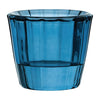Utopia Ribbed Blue Nightlight Holders (Pack of 12) - HX651  Utopia   