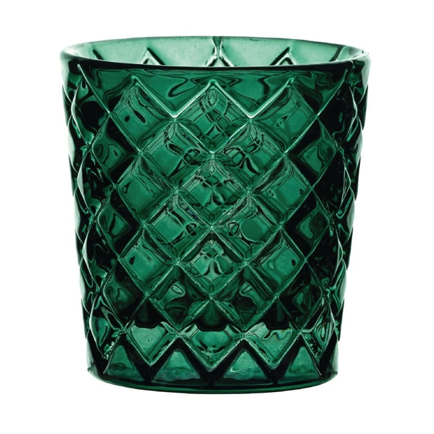 Utopia Criss Cross Green Nightlight Holders (Pack of 12) - HX656  Utopia   