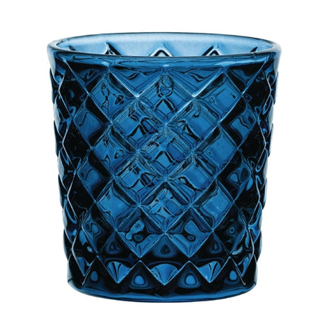 Utopia Criss Cross Blue Nightlight Holders (Pack of 12) - HX657  Utopia   