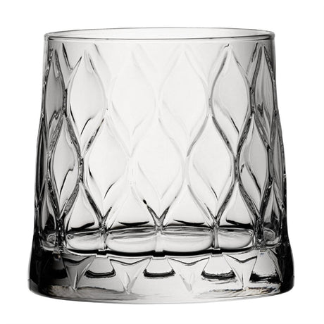 Utopia Leafy Double Old Fashioned Whisky Glasses 440ml (Pack of 24) - HX741 Cocktail Glasses Pasabahce   