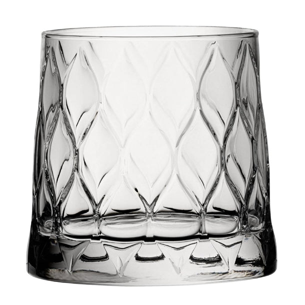 Utopia Leafy Double Old Fashioned Whisky Glasses 440ml (Pack of 24) - HX741 Cocktail Glasses Pasabahce   